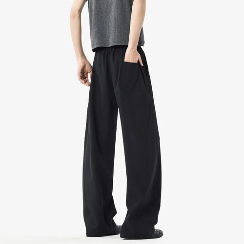 Load image into Gallery viewer, Men's Suit Pants New Korean Style Straight Leg Loose Trousers Solid Color Fashionable Design Casual Menwear Spring 9W1527
