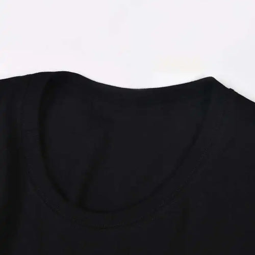 Load image into Gallery viewer, Women Black Layers Mesh Long Big Size Dress New Round Neck Short Sleeve Loose Fit Fashion Tide Spring Summer 2025 16R3054
