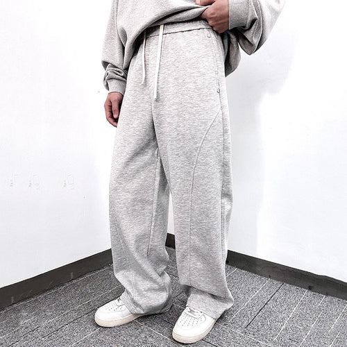 Load image into Gallery viewer, Men's Sweatpants New American Style Summer Solid Color Trendy Elastic Waist Male Casual Handsome Bottoms 2025 9W1743
