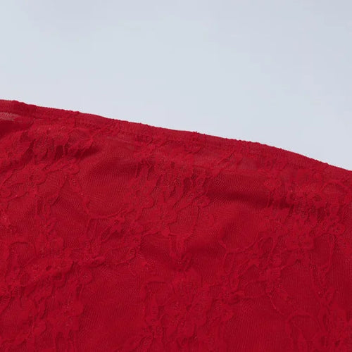 Load image into Gallery viewer, See Through Lace Sexy Dress Set Women Off-shoulder Strapless Dress And Pants Matching Sets Ladies Party Two Piece Set
