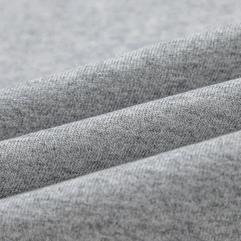 Turtleneck Men's Short Sleeve T-shirts New American Loose Clean Fit Design Solid Color Pullover Male Clothing 9W1456