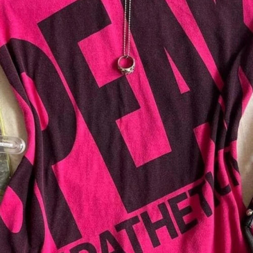 Load image into Gallery viewer, 2025 Summer Letter Printing T-shirts Y2k Aesthetic Vintage Casual Fairy Cropped Tops Women Harajuku Grunge Bodycon Rose Red Tees
