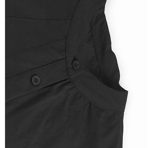 Load image into Gallery viewer, Women Green Big Size Elegant Knee-Length Shirt Dress New Stand Collar Long Sleeve Fashion Tide Spring Autumn 2025 1DJ0928
