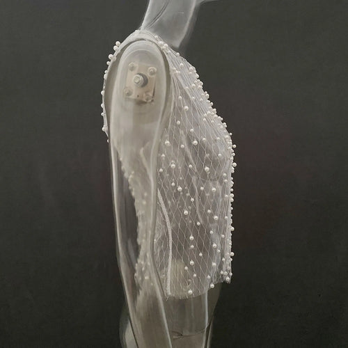 Load image into Gallery viewer, See Through Mesh Sleeveless Tops For Women Fashion Sheer Pearl Sexy Tank Tops Femme Club Party T-shirt New
