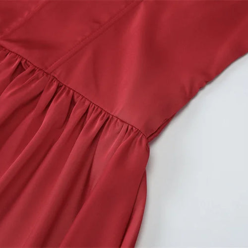 Load image into Gallery viewer, Red Backless Sexy Mini Dress Women Summer New Sleeveless Backless High Waist A-line Club Party Elegant Dress 2025
