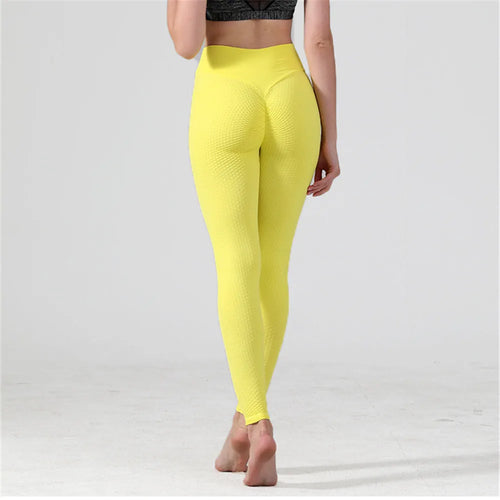 Load image into Gallery viewer, Dot High Waist Booty Yoga Leggings Women Sport Fitness Scrunch Leggings Push Up High Waist Gym Tights Sexy Yoga Pants
