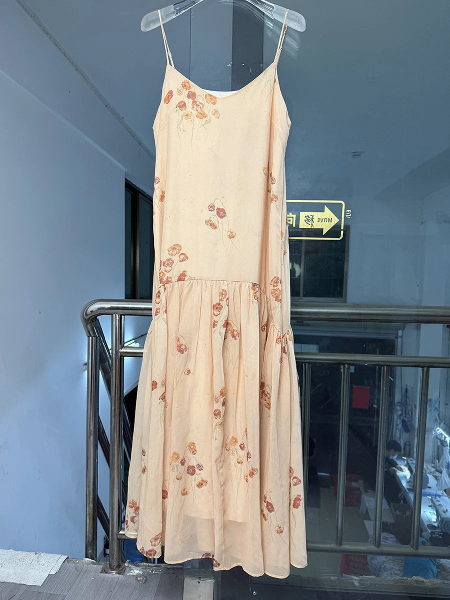 Elegant Two Piece Set For Women V Neck Long Sleeve Spliced Lace Up Top High Waist Dress Loose Sts Female Clothes