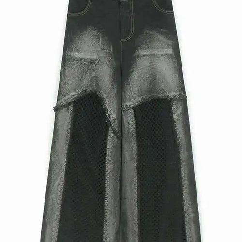 Load image into Gallery viewer, Big Size Denim Vest Wide Leg Pants Two Piece Suit New V-Neck Sleeveless Women Fashion Tide Spring Autumn 20251DH9963
