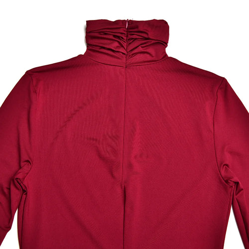 Load image into Gallery viewer, Turtleneck Long Sleeve Maxi Dress For Women Fashion Irregular Bodycon Long Dress Femme Temperament Evening Dress
