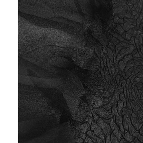 Load image into Gallery viewer, Women Black Three-dimensional Flower Big Size Midi Dress New Round Neck Half Sleeve Fashion Spring Autumn 2025  1DJ1104
