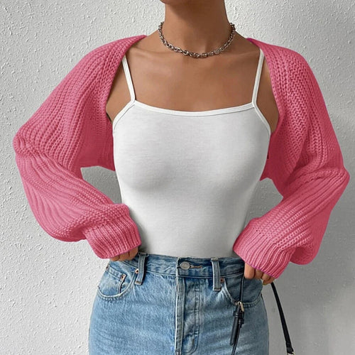 Load image into Gallery viewer, Warm Oversized Chunky Knit Loose Shrug Sport Ctop Tops
