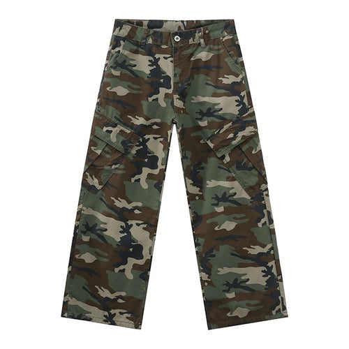 Load image into Gallery viewer, Hign Street Men&#39;s Jeans New American Stylish Large Pocket Fashion Washed Loose Design Male Trousers Summer 2025 9W1692
