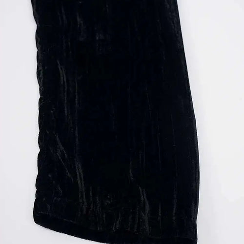 Load image into Gallery viewer, Women Black Color-block Velvet Big Size Elegant Blazer New Lapel Long Sleeve Jacket Fashion Spring Autumn 2025 CPG2126
