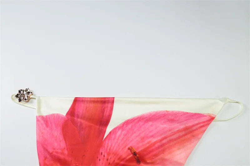 One Shoulder Backless Print Sexy Mini Dress Women Summer New Hollow Out Sleeveless Ruched Beach Club Party Dress