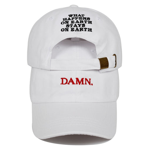 Load image into Gallery viewer, What Happens on Earth Stays on Earth Dad Hat Hip Hop Snapback Baseball Cap
