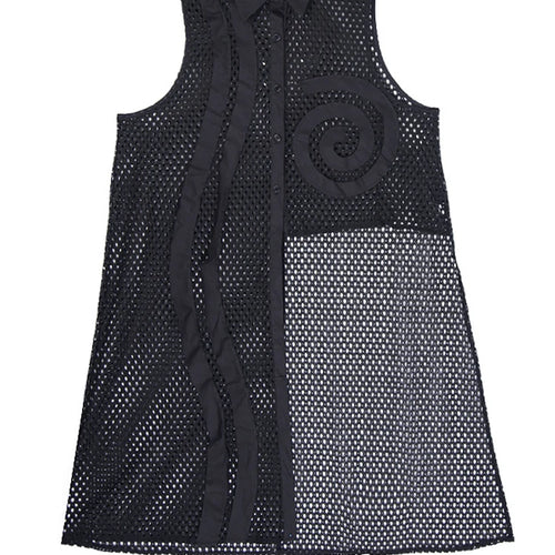 Load image into Gallery viewer, Big Size Black Grid Vest Wide Leg Pants Two Piece Suit New Lapel Sleeveless Women Fashion Tide Spring Autumn 2025 1DJ1417
