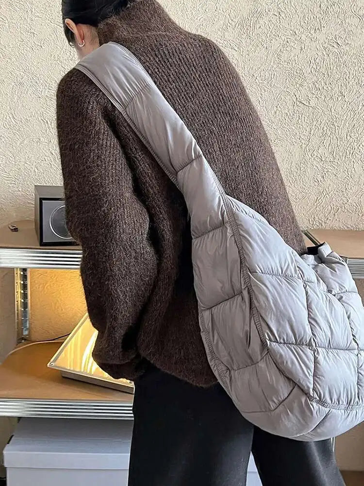 Black Casual Big Size Knitting Sweater Turtleneck Long Sleeve Women Pullovers New Fashion Tide Spring Autumn 2025 1DH8308