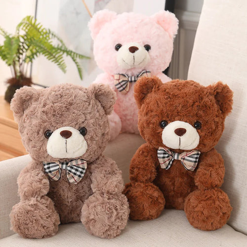 Load image into Gallery viewer, 25cm Cute Cartoon Little Teddy Bear Plush Toys Stuffed Soft Animals Dressing up Doll For Girls Kids Nice Surprise Birthday Gifts
