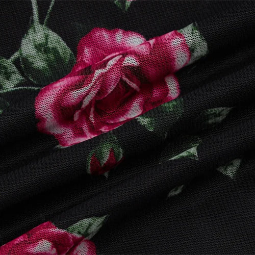 Load image into Gallery viewer, Mesh Print Sexy Mini Dress Women Summer New Spaghetti Strap Sleeveless Backless High Waist Beach Ruched Club Dress
