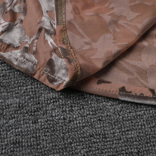 Load image into Gallery viewer, Women Pattern Printed Flocking Big Size Elegant Blouse New Lapel Long Sleeve Shirt Fashion Tide Spring Autumn 2025 CPG2802
