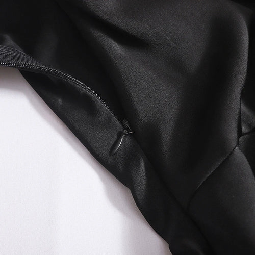 Load image into Gallery viewer, Women Black V-neck Hollow Sleeveless Ruffles Pleated Tank Tops Summer Elegant Pullover Vest Versatile Simplicity Ladies Fashion
