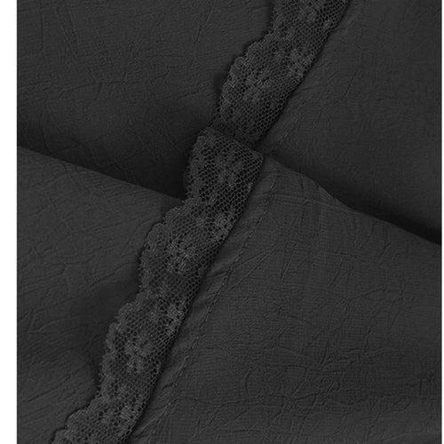 Load image into Gallery viewer, Women Black Flower Pearl Big Size Elegant Lace Midi Dress New V-Neck Short Sleeve Fashion Tide Spring Summer 2025 1DJ1419
