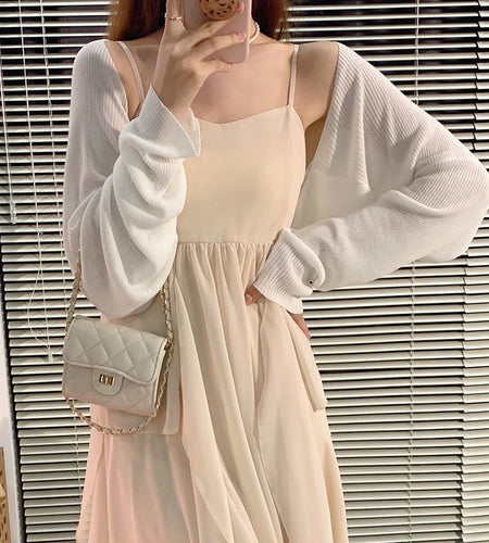 Beach Sun Protection Clothing Outside Shawl Sun Protection Cardigan Cover Knit Jacket Sunscreen Clothes Women Summer Coat Shirt