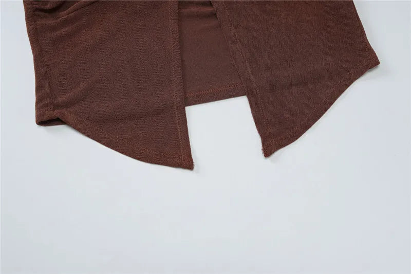 Halter V Neck Sexy Crop Tops Women Fashion Sleeveless Backless Ruched Tank Tops Female Solid Fashion Club Tops Elegant