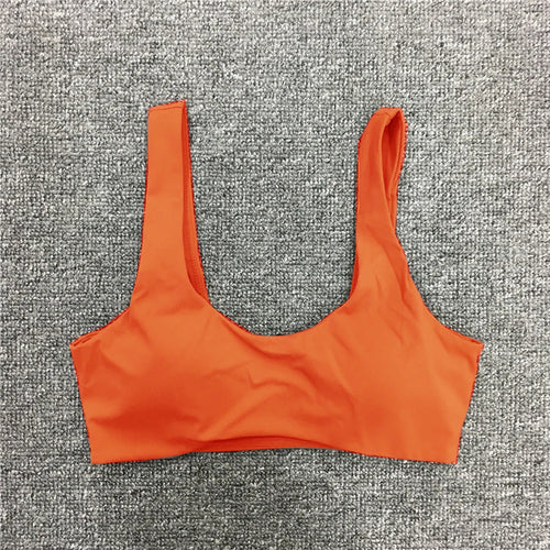 Load image into Gallery viewer, Women Nude Underwear Sports Bras Fitness Yoga Running Jogging Gym Wear Stretch Padded Sling Sport Top Athletic Vest Yoga Bra
