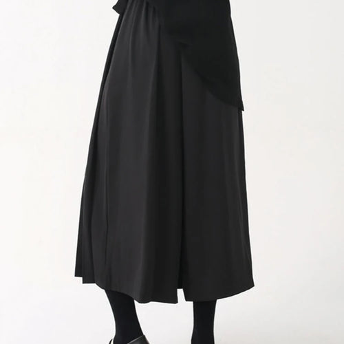 Load image into Gallery viewer, High Elastic Waist Bandage Pleated Elegant Wide Leg Pants New Trousers Women Fashion Tide Spring Autumn 2025 1DH9564
