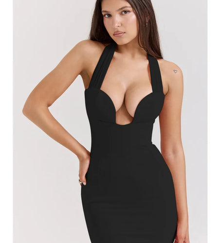 Sexy Sleeveless Mesh Patchwork Bodycon Long Dress Women's Elegant Backless Split Tight Party Club Evening Dress 2024