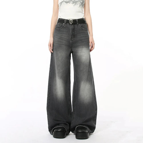 Load image into Gallery viewer, Loose Fit Men's Wear New Stylish Women Men Wide Leg Denim Pants Multi Colors Casual Jeans Summer Fashion Tide 9C354
