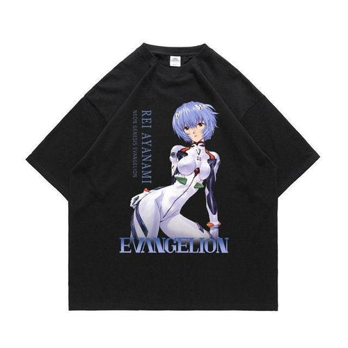 Load image into Gallery viewer, Vintage Washed Tshirts Anime T Shirt Harajuku Oversize Tee Cotton fashion Streetwear unisex top a41v1
