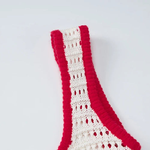 Load image into Gallery viewer, Hollow Out Backless Knit Maxi Dress For Women White Spaghetti Strap Sleeveless Bodycon Club Party Sexy Knitted Dress
