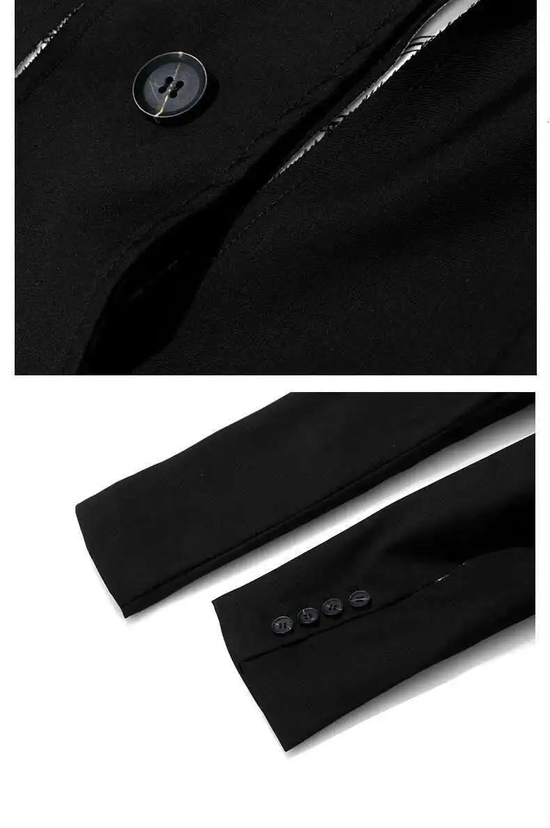 Women Black White Striped Spliced Irregular Dress New Round Neck Full Sleeve Loose Fit Fashion Spring Autumn 2025 1A320