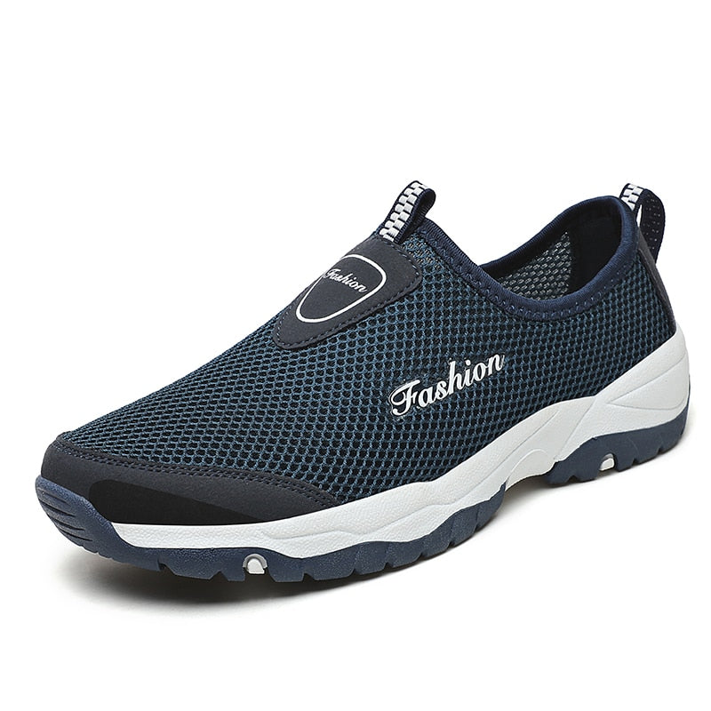 Mesh Men Casual Shoes Summer Outdoor Water Sneakers Men Non-slip Hiking Shoes Breathable Men's Treking Shoes Zapatillas Hombre