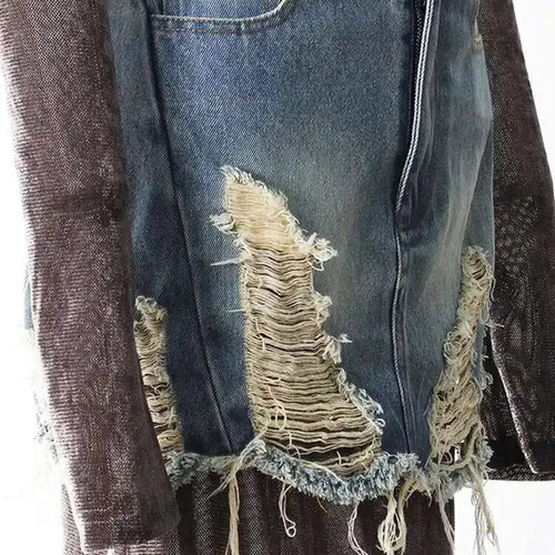 Load image into Gallery viewer, Velvet Denim T-shirt Half-body Skirt Two Pieces Suit New Slash Neck Long Sleeve Women Fashion Spring Autumn 2025 7AB6039
