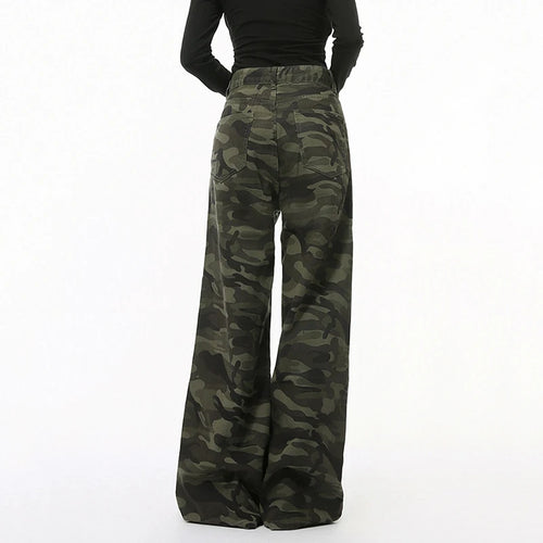 Load image into Gallery viewer, Spring Summer New Fashion Men's Jeans Camouflage Printing Male Straight Denim Pants Multi Colors Women Men Trousers 9C354
