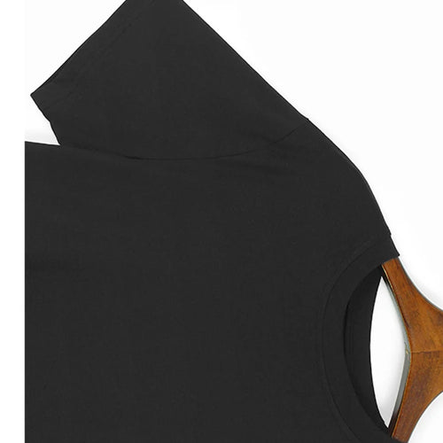 Load image into Gallery viewer, Women Black Khaki Irregular Spliced Big Size Long Dress New Round Neck Short Sleeve Fashion Spring Summer 2025 1DJ1119
