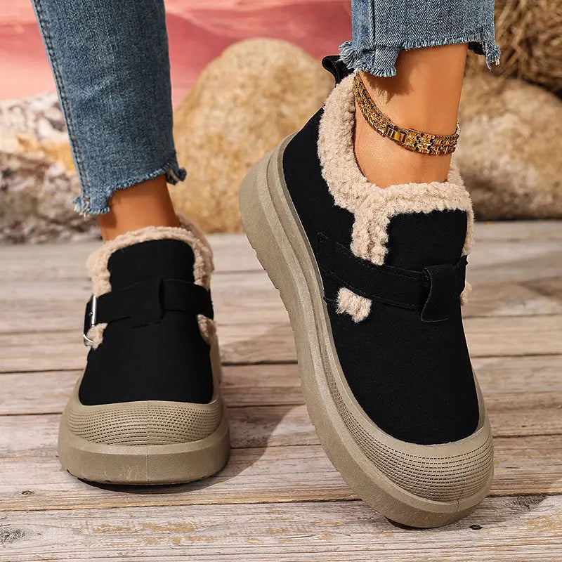 Women's Boots Casual Winter Shoes For Woman 2025 New Fur Shoes Winter Boots For Ankle Snow Botas Mujer Keep Warm Footwear Women
