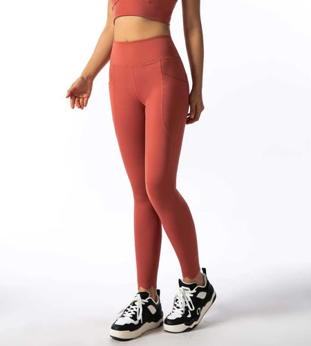 XL Pocket Fitness Leggings Women Sport High Waist Yoga Pants Workout Waist Gym Jogging Quick Dry Push Up Tights Female