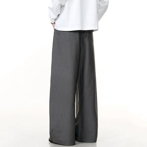 Load image into Gallery viewer, Trendy Men's Casual Pants Loose Fit Simple Solid Color Male Wide Leg Trousers American Style Men Bottoms Tide 9W1370
