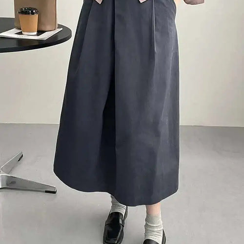 Load image into Gallery viewer, High Waist Apricot A-line Irregular Pleated Elegant Half-body Skirt Women Fashion Tide New Spring Autumn 2025 1DH3802
