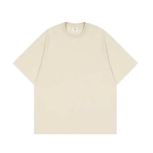 Load image into Gallery viewer, Men's Short Sleeve T-shirts American Solid Color T-shirt Casual Style Loose Round Collar Simple Menwear Summer 9W1473
