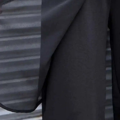 Load image into Gallery viewer, High Elastic Waist Black Chiffon Asymmetric Pants New Loose Fit Trousers Women Fashion Tide Spring Autumn 2025 1DF4656
