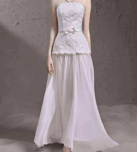 Solid Spliced Mesh Slimming Dresses For Women Strapless Sleevelss High Waist Temperament Dress Female Fashion Style