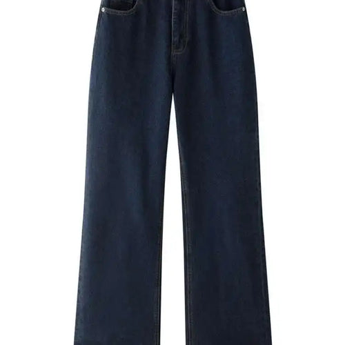 Load image into Gallery viewer, High Waist Blue Denim Casual Long Vintage Wide Leg Jeans New Women Trousers Fashion Tide Spring Autumn 2025 1DH7731
