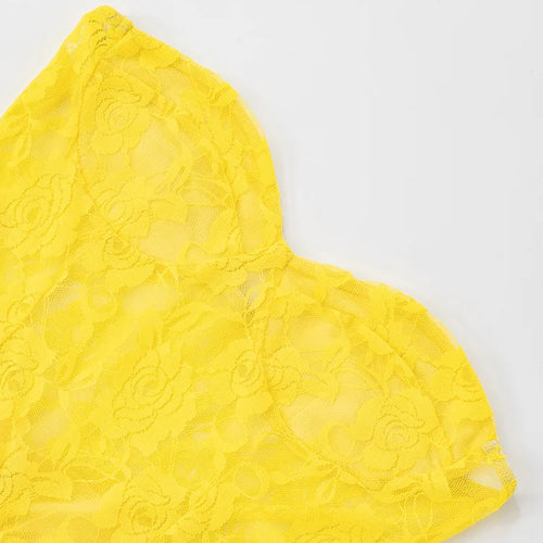 Load image into Gallery viewer, Lace Ruffle Sexy Mini Dress Women Summer New Off-shoulder Backless Sleeveless Draped Ruched  Beach Club Long Dress
