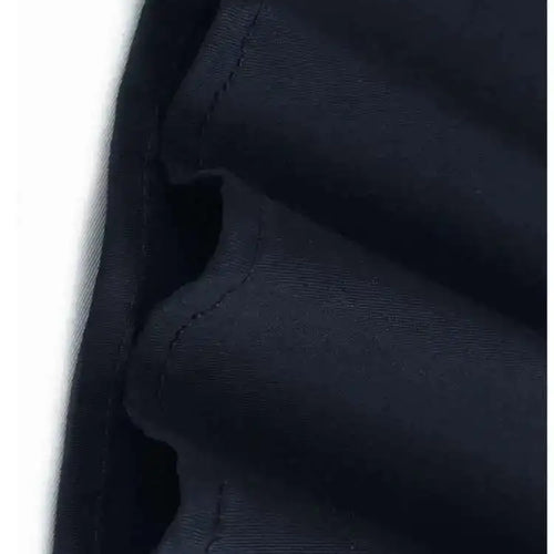 Load image into Gallery viewer, High Waist Khaki Denim Pleated Burr Color-block Midi Half-body Skirt Women Fashion Tide New Spring Autumn 2025 1DH5784
