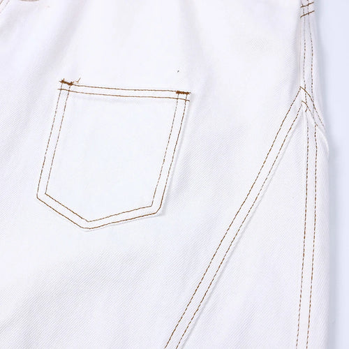 Load image into Gallery viewer, Men&#39;s Jeans Loose Wide Leg Curved Knife New American Personalized Line Design Irregular Splicing Trendy Male Bottoms 9W1892
